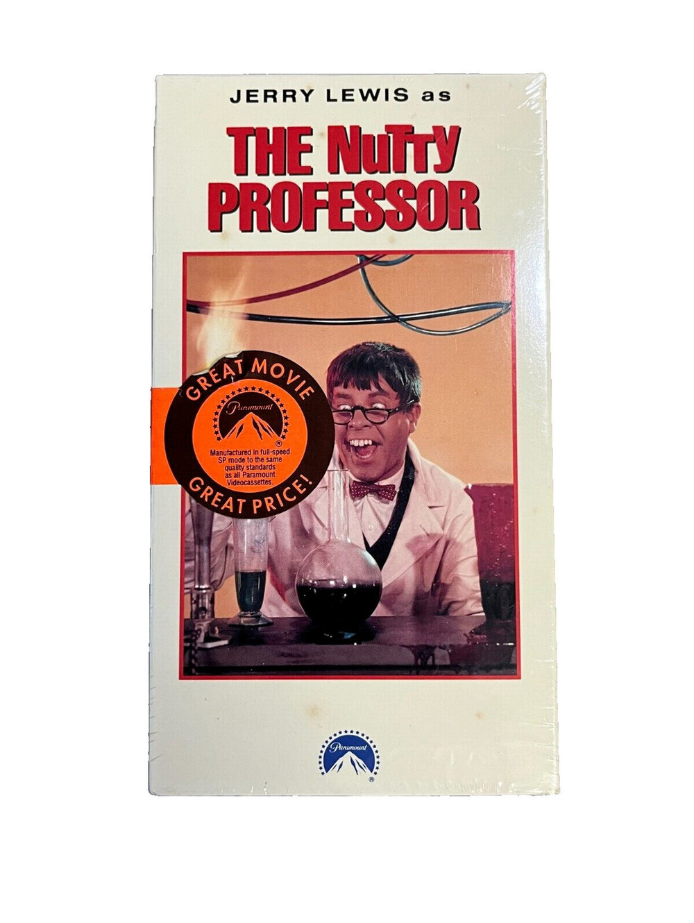 The Nutty Professor (1963) VHS - Brand New Sealed - Starring Jerry Lewis